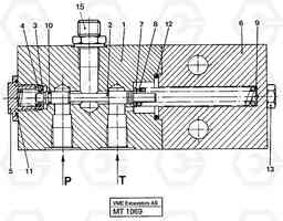 50253 Pressure limiting valve EW230 ?KERMAN ?KERMAN EW230 SER NO - 1447, Volvo Construction Equipment