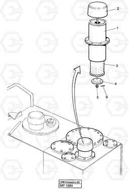 36759 Air filter retainer EC230 ?KERMAN ?KERMAN EC230 SER NO - 4368, Volvo Construction Equipment