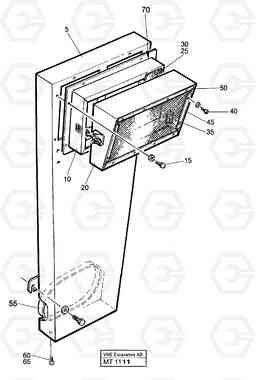 39427 Air inlet EC230 ?KERMAN ?KERMAN EC230 SER NO - 4368, Volvo Construction Equipment