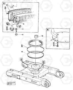 15669 Slewing ring attachment EC230 ?KERMAN ?KERMAN EC230 SER NO - 4368, Volvo Construction Equipment