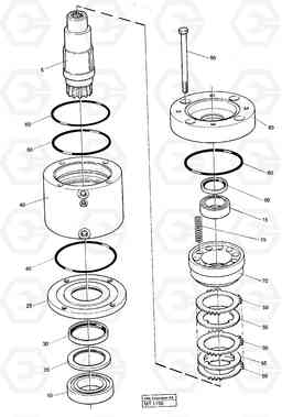 48899 Slewing brake EW230 ?KERMAN ?KERMAN EW230 SER NO - 1447, Volvo Construction Equipment