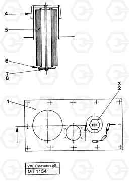 36758 Cover for fuel tank EC230 ?KERMAN ?KERMAN EC230 SER NO - 4368, Volvo Construction Equipment