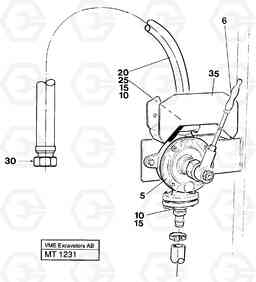 72202 Hand pump EW230 ?KERMAN ?KERMAN EW230 SER NO - 1447, Volvo Construction Equipment