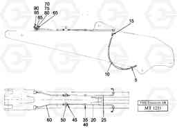 51466 Slope bucket equipment on3,30 m dipper, tubes on top EW230 ?KERMAN ?KERMAN EW230 SER NO - 1447, Volvo Construction Equipment