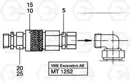 80135 Quick connection kits EW230 ?KERMAN ?KERMAN EW230 SER NO - 1447, Volvo Construction Equipment