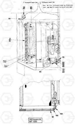 48677 Air condition, engine EW230 ?KERMAN ?KERMAN EW230 SER NO - 1447, Volvo Construction Equipment