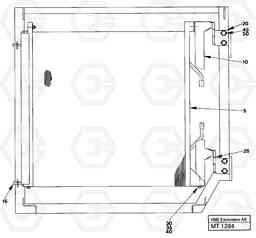 48686 Condenser installation EW230 ?KERMAN ?KERMAN EW230 SER NO - 1447, Volvo Construction Equipment
