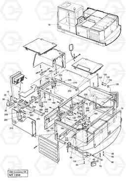 39423 Machine compartment and cab EC230 ?KERMAN ?KERMAN EC230 SER NO - 4368, Volvo Construction Equipment