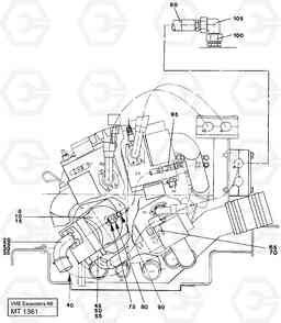 38127 Pump installation P4 EC230 ?KERMAN ?KERMAN EC230 SER NO - 4368, Volvo Construction Equipment