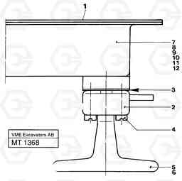 51012 Roof hatch with lock EW230 ?KERMAN ?KERMAN EW230 SER NO - 1447, Volvo Construction Equipment