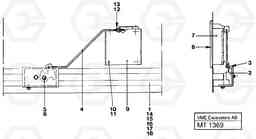 33494 Casing with lock EC230 ?KERMAN ?KERMAN EC230 SER NO - 4368, Volvo Construction Equipment