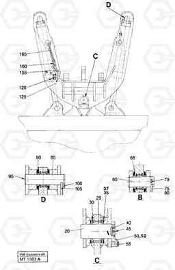 52094 Slope buckets, quick fit EW230 ?KERMAN ?KERMAN EW230 SER NO - 1447, Volvo Construction Equipment