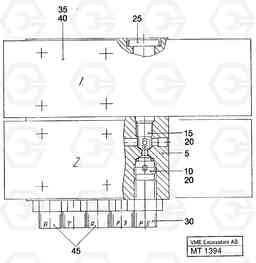 45160 Control unit for hydr. quick fit EC230 ?KERMAN ?KERMAN EC230 SER NO - 4368, Volvo Construction Equipment
