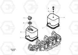 80572 Valve cover EC210, Volvo Construction Equipment