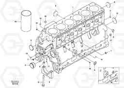 75578 Cylinder block EC210, Volvo Construction Equipment