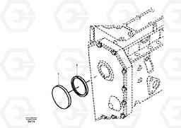 17216 Tachometer drive cover EC210, Volvo Construction Equipment