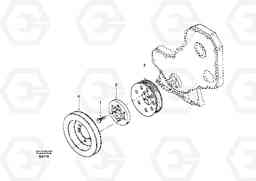 17218 Vibration damper EC210, Volvo Construction Equipment