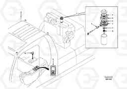 17230 Fuel line, fuel heater EC210, Volvo Construction Equipment