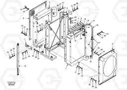 6117 Radiator EC210, Volvo Construction Equipment