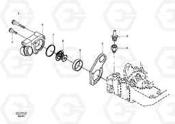 30137 Thermostat housing EC210, Volvo Construction Equipment