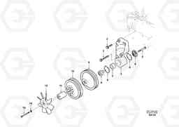 13623 Fan drive EC210, Volvo Construction Equipment