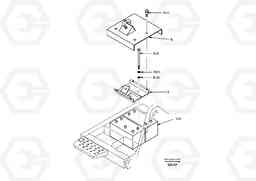 35862 Battery with assembling details EC210, Volvo Construction Equipment