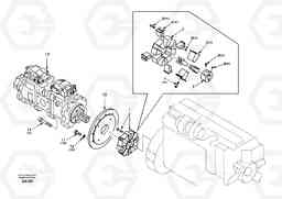 27747 Pump gearbox with assembling parts EC210, Volvo Construction Equipment