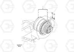 40138 Travel motor with mounting parts EC210, Volvo Construction Equipment