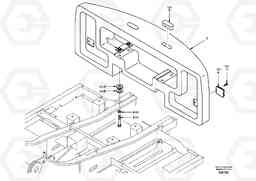 96920 Counterweights EC210, Volvo Construction Equipment