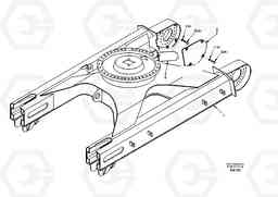 16952 Undercarriage frame EC210, Volvo Construction Equipment