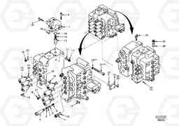 100147 Control valve with fitting parts. EC210, Volvo Construction Equipment