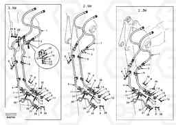 35843 Working hydraulic, hammer and shear for dipper arm EC210, Volvo Construction Equipment