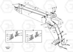 13119 Working hydraulic, hammer and shear for adjustable boom EC210, Volvo Construction Equipment