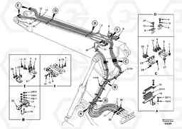 10082 Quickfit and rotator hydraulic, adjustable boom EC210, Volvo Construction Equipment