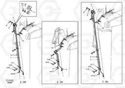 75583 Rotator hydraulic, dipper arm EC210, Volvo Construction Equipment