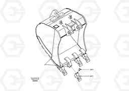 16160 Buckets for Quickfit EC210, Volvo Construction Equipment