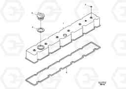 32637 Valve cover EC240, Volvo Construction Equipment