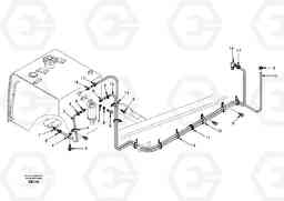 33501 Fuel pipe - Fuel tank EC240, Volvo Construction Equipment