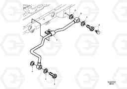 18411 Fuel pipes, fuel injec.pump-fuel filter EC240, Volvo Construction Equipment