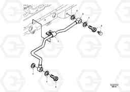 18411 Fuel pipes, fuel injec.pump-fuel filter EC240, Volvo Construction Equipment