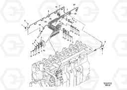 32998 Fuel pipes-injector EC240, Volvo Construction Equipment