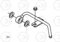 18413 Fuel pipe. Drain EC240, Volvo Construction Equipment