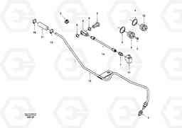 18415 Air fuel control, plumbing EC240, Volvo Construction Equipment