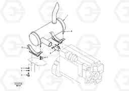 33502 Exhaust system EC240, Volvo Construction Equipment