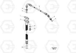 34863 Turbocharger, plumbing EC240, Volvo Construction Equipment