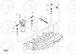 40904 Coolant filter EC240, Volvo Construction Equipment