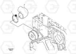 18426 Water inlet connection EC240, Volvo Construction Equipment