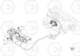 18431 Starter motor, mounting EC240, Volvo Construction Equipment