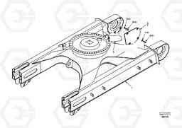 54363 Undercarriage frame EC240, Volvo Construction Equipment