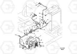 33503 Heating line EC240, Volvo Construction Equipment